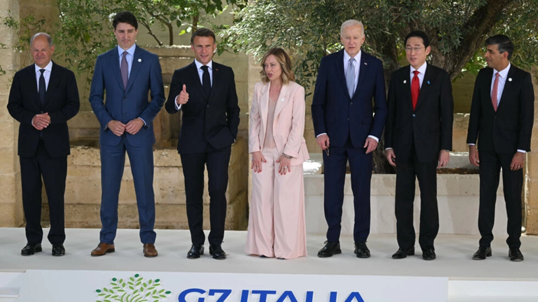 G7發(fā)表聯(lián)合公報(bào)要求俄向?yàn)踬r償超4860億美元損失，俄方暫未回應(yīng)  第1張