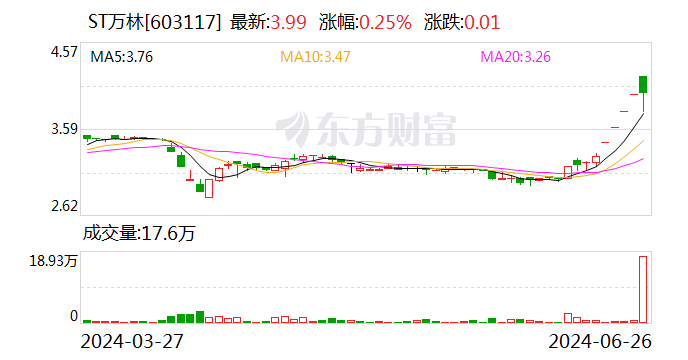 ST萬林：實控人及部分董事等擬增持公司股份