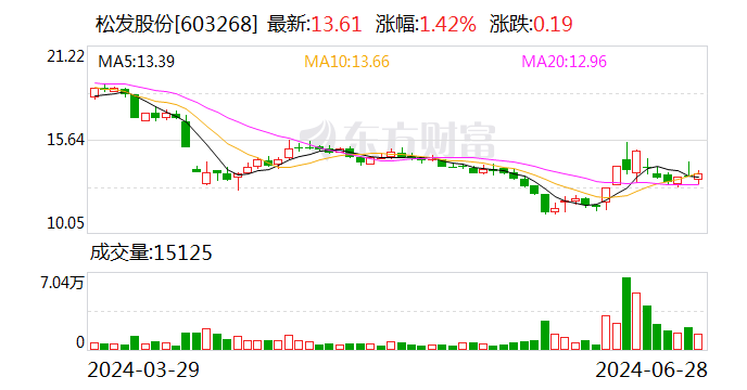 大股東股份被司法拍賣 松發(fā)股份：股東個人行為 質(zhì)押后未償債被拍賣