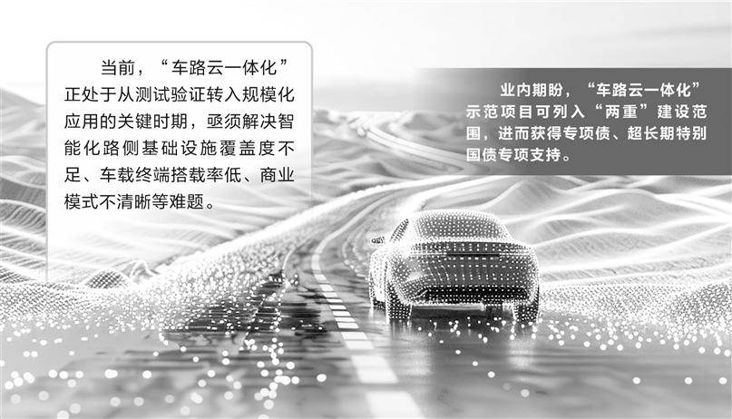 “車路云一體化”試點(diǎn)催熱智駕賽道    業(yè)內(nèi)盼納入“兩重”建設(shè)范疇