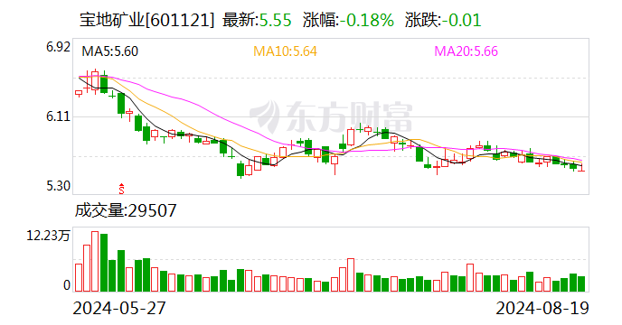 寶地礦業(yè)將于9月5日召開股東大會(huì)