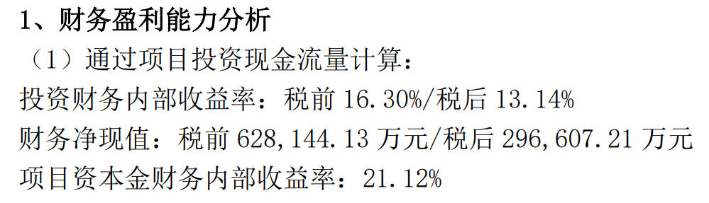 380億能源巨頭大動(dòng)作：廣匯能源總市值381億元、賬面資金35億，擬164.8億投建煤炭項(xiàng)目稅后收益率將達(dá)13.14%  第1張