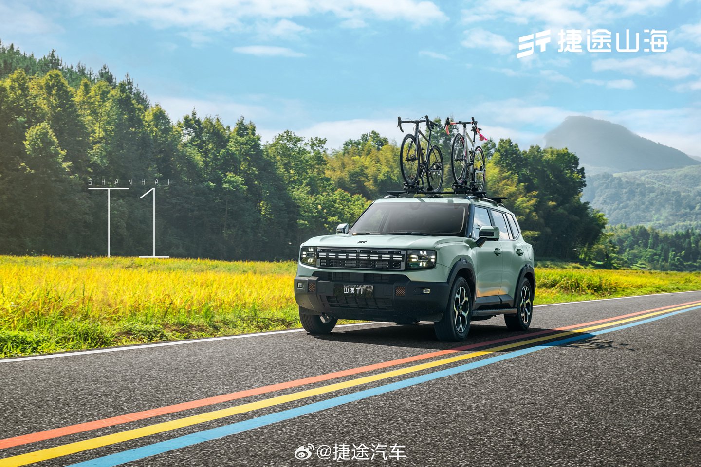 奇瑞捷途山海 T1 插混 SUV 官圖發(fā)布：“方盒子”造型，軸距超 2.8 米